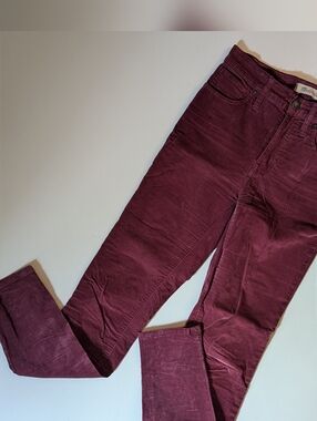 Madewell Skinny High Rise Corduroy